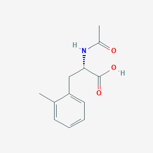 molecular formula C12H15NO3 B15305711 Phenylalanine, N-acetyl-2-methyl- 