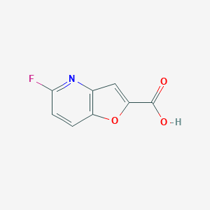 5-Fluorofuro[3,2-b]pyridine-2-carboxylic acid