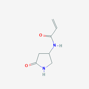 N-(5-oxopyrrolidin-3-yl)prop-2-enamide