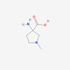 3-Amino-1-methylpyrrolidine-3-carboxylic acid