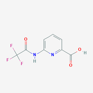 6-(2,2,2-Trifluoroacetamido)picolinic acid