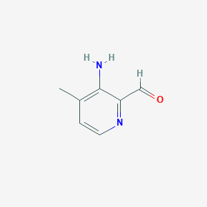 3-Amino-4-methylpyridine-2-carbaldehyde