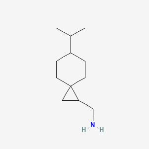 [6-(Propan-2-yl)spiro[2.5]octan-1-yl]methanamine