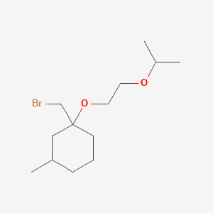 1-(Bromomethyl)-1-(2-isopropoxyethoxy)-3-methylcyclohexane