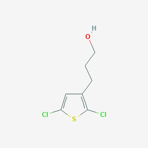 3-(2,5-Dichlorothiophen-3-yl)propan-1-ol