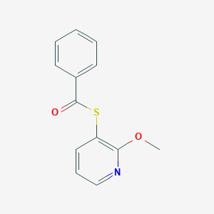 [(2-Methoxypyridin-3-yl)sulfanyl](phenyl)methanone