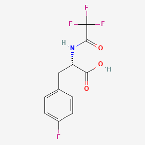 4-Fluoro-N-(trifluoroacetyl)-L-phenylalanine