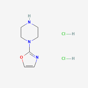 1-(1,3-Oxazol-2-yl)piperazinedihydrochloride