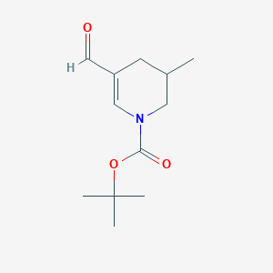 Tert-butyl 5-formyl-3-methyl-1,2,3,4-tetrahydropyridine-1-carboxylate