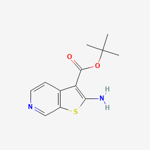 Tert-butyl 2-aminothieno[2,3-c]pyridine-3-carboxylate