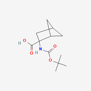 2-{[(Tert-butoxy)carbonyl]amino}bicyclo[2.1.1]hexane-2-carboxylic acid