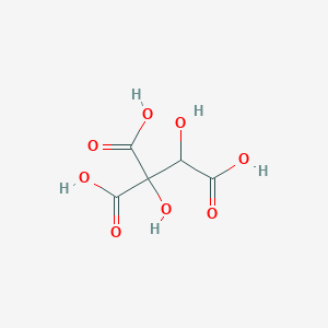 molecular formula C5H6O8 B15306281 1,2-Dihydroxyethane-1,1,2-tricarboxylic acid CAS No. 639-51-0