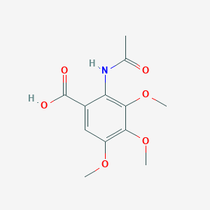 2-Acetamido-3,4,5-trimethoxybenzoic acid