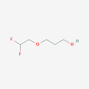 molecular formula C5H10F2O2 B1530632 3-(2,2-Difluoroethoxy)propan-1-ol CAS No. 1554181-29-1