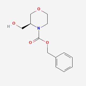 Benzyl (S)-3-(hydroxymethyl)morpholine-4-carboxylate