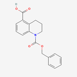 1-((Benzyloxy)carbonyl)-1,2,3,4-tetrahydroquinoline-5-carboxylic acid