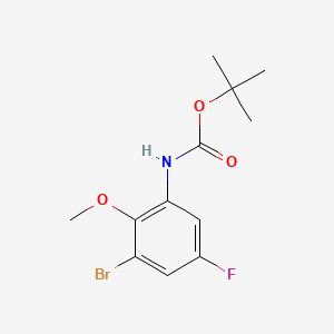 tert-Butyl (3-bromo-5-fluoro-2-methoxyphenyl)carbamate