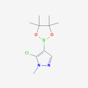 5-chloro-1-methyl-4-(tetramethyl-1,3,2-dioxaborolan-2-yl)-1H-pyrazole