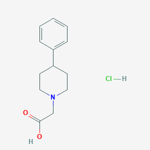 2-(4-Phenylpiperidin-1-yl)acetic acid hydrochloride