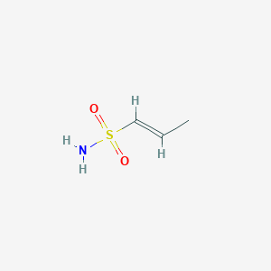 molecular formula C3H7NO2S B15306723 Prop-1-ene-1-sulfonamide 