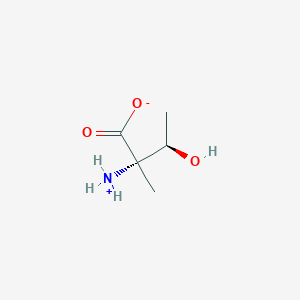 molecular formula C5H11NO3 B153068 (2S,3R)-2-amino-3-hydroxy-2-methylbutanoic acid CAS No. 127126-06-1