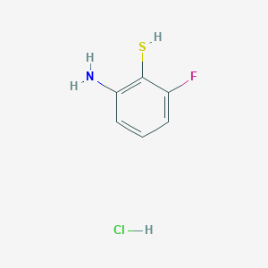 2-Amino-6-fluorobenzene-1-thiol hydrochloride