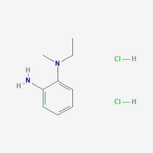 molecular formula C9H16Cl2N2 B15306911 N1-ethyl-N1-methylbenzene-1,2-diamine dihydrochloride 