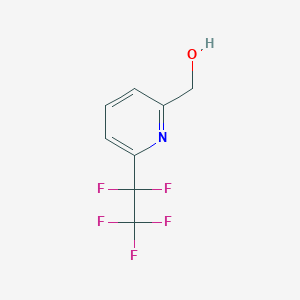 [6-(Pentafluoroethyl)pyridin-2-yl]methanol