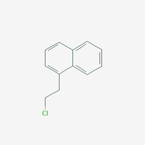 molecular formula C12H11Cl B015307 1-(2-氯乙基)萘 CAS No. 41332-02-9