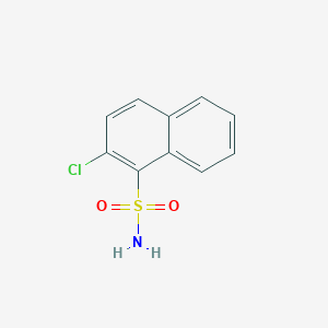 molecular formula C10H8ClNO2S B15307033 2-Chloronaphthalene-1-sulfonamide CAS No. 7720-46-9