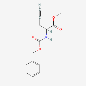 Methyl 2-cbz-aminopent-4-ynoate