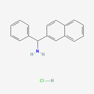 1-(Naphthalen-2-yl)-1-phenylmethanaminehydrochloride