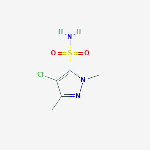 4-Chloro-1,3-dimethyl-1H-pyrazole-5-sulfonamide