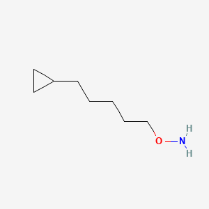 O-(5-cyclopropylpentyl)hydroxylamine