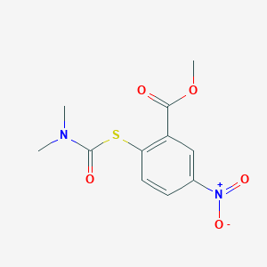 Methyl2-[(dimethylcarbamoyl)sulfanyl]-5-nitrobenzoate