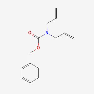 molecular formula C14H17NO2 B15307188 Benzyl diallylcarbamate CAS No. 25070-76-2