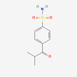 4-(2-Methyl-1-oxopropyl)benzenesulfonamide