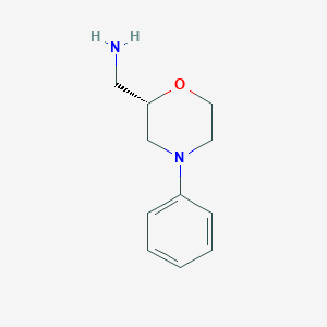 (S)-(4-Phenylmorpholin-2-yl)methanamine