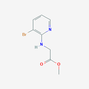 Methyl 2-[(3-bromopyridin-2-yl)amino]acetate