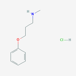 molecular formula C10H16ClNO B1530727 N-Methyl-3-phenoxypropan-1-amine hydrochloride CAS No. 118868-55-6