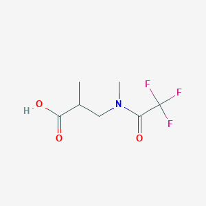 2-methyl-3-(2,2,2-trifluoro-N-methylacetamido)propanoic acid