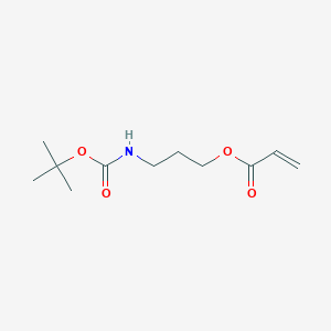 3-{[(Tert-butoxy)carbonyl]amino}propyl prop-2-enoate