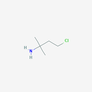 4-Chloro-2-methylbutan-2-amine