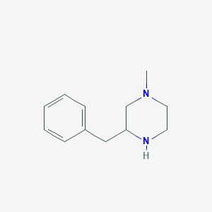 molecular formula C12H18N2 B153073 3-苄基-1-甲基哌嗪 CAS No. 137539-25-4