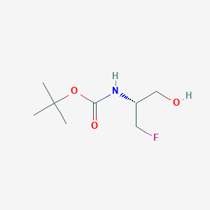 tert-Butyl (R)-(1-fluoro-3-hydroxypropan-2-yl)carbamate