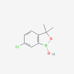 6-Chloro-3,3-dimethylbenzo[C][1,2]oxaborol-1(3H)-OL