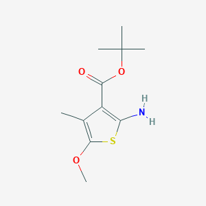 Tert-butyl 2-amino-5-methoxy-4-methylthiophene-3-carboxylate