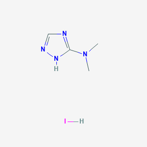 N,N-dimethyl-4H-1,2,4-triazol-3-amine hydroiodide