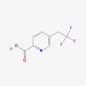 2-Pyridinecarboxylic acid, 5-(2,2,2-trifluoroethyl)-