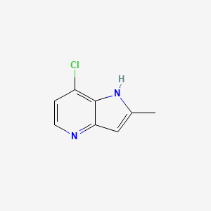 B1530750 7-Chloro-2-methyl-4-azaindole CAS No. 1260384-60-8